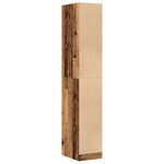 vidaXL Armoire d'apothicaire vieux bois 30x41x174 5 cm bois ingénierie
