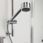Tiger Pomme de douche Boston Massage Acier inoxydable poli