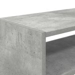 vidaXL Étagère à chaussures empilable gris béton 60x30x30 5 cm