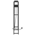 vidaXL Tête de lit de rangement Chêne noir 90 cm Bois d'ingénierie
