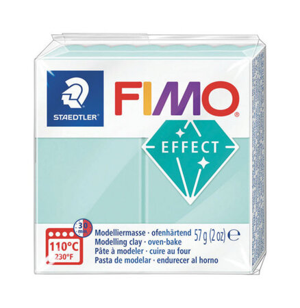 Pâte Fimo 57 g Effect Pastel Vert menthe 8020.505