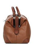 Sac de voyage cabine en cuir- Authentique Vintage -KATANA - 41 CM - 83254-Marron