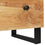 vidaXL Buffet 60x33x75 cm Bois massif d'acacia