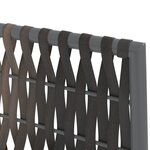 vidaXL Ensemble à manger de jardin 9 Pièces coussins résine tressée acier