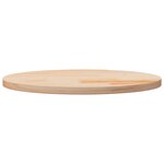 vidaXL Dessus de table Ø60x2 5 cm Bois de pin massif