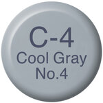 Recharge Encre marqueur Copic Ink C4 Cool Gray 4