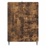 vidaXL Buffet Chêne fumé 66 x 34 5 x 91 5 cm Bois d'ingénierie