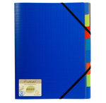 TRIEUR 8 comp 3 rabats PP FOREVER bleu x 5 EXACOMPTA