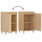 vidaXL Buffet chêne sonoma 40x35x70 cm bois d'ingénierie