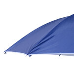 Parasol abri solaire contemporain protection UPF 50+ sac transport fourni bleu marine