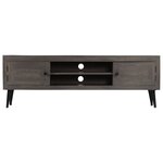 vidaXL Meuble TV Bois massif de manguier 140 x 30 x 45 cm