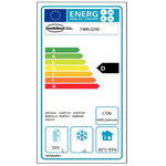 Refroidisseur - 3 portes vitrées - 500 l - combisteel - r290 - acier inoxydable3500vitrée/battante 1940x550x950mm