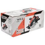 Yato scie circulaire avec batterie li-ion 2 0ah 165 mm 18v