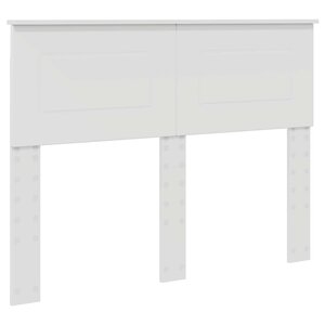 vidaXL Tête de lit Blanc 120 cm Bois d'ingénierie