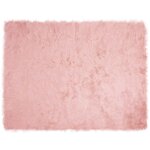 vidaXL Tapis en fausse Tafalla Rose 240 x 340 cm Polyester
