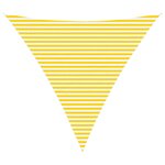 vidaXL Voile d'ombre Jaune et blanc 5 x 5 x 5 m 100   polyester Oxford