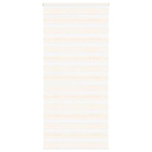 vidaXL Store zèbre beige marbré largeur du tissu 90 9 cm polyester
