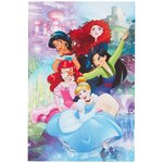 Carte anniversaire princesses disney - draeger paris