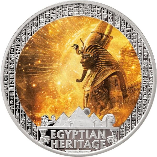 Pièce de monnaie en Argent 10 Dollars g 31.1 (1 oz) Millésime 2025 Egyptian Heritage RA