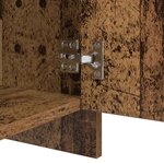 vidaXL Buffets 2 Pièces Bois ancien 70 x 41 x 75 cm Bois d'ingénierie