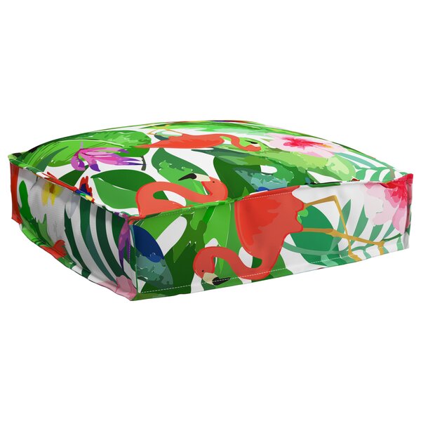 vidaXL Coussin de palette pour siège Jungle Tropical 50x50x12 cm Tissu Oxford