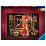 Puzzle 1000 p - la reine de coeur (collection disney villainous)