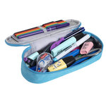 Trousse compacte polyester recyclé plumier - x 6 - exacompta