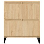 vidaXL Buffet Chêne sonoma 60x35x70 cm Bois d'ingénierie