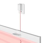 vidaXL Store plissé rose 55x200 cm largeur du tissu 54 4 cm polyester