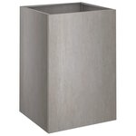 vidaXL Jardinière 42x38x75 cm acier corten
