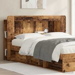 vidaXL Cabinet de Tête de Lit Bois ancien Bois d’ingénierie
