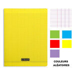 Cahier Polypro Piqué 24x32 cm 48p séyès 90g Coloris Aléatoire CALLIGRAPHE