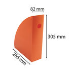 Porte-revues Mag-cube Iderama - Orange - X 6 - Exacompta