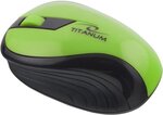 Souris sans fil Esperanza Titanum Raimbow 3D TM114G (Noir/Vert)