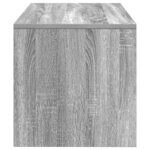 vidaXL Meuble TV sonoma gris 60x40x40 cm bois d'ingénierie