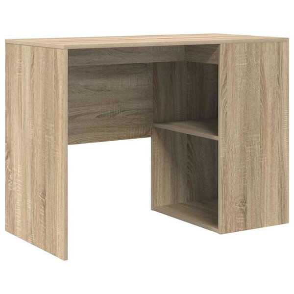 vidaXL Bureau Chêne Sonoma 102 x 50 x 75 cm Bois d'ingénierie