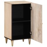 vidaXL Armoire latérale 40x33x75 cm bois massif de manguier