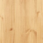 vidaXL Garde-robe avec 2 portes Gamme Corona pin mexicain