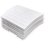 vidaXL Jupe de sapin de Noël blanc Ø56x23 cm plastique