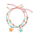 Djeco DJ00021 - Bijoux duo bracelets Heishi étoiles