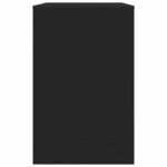 vidaXL Bureau avec tiroir Noir 100 x 50 x 78 cm Bois d'ingénierie