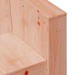 vidaXL Salon de jardin 2 Pièces bois massif douglas