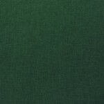 vidaXL Fauteuil inclinable Vert foncé Tissu