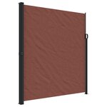 vidaXL Auvent latéral rétractable marron 220x500 cm