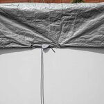 Bestway Couverture de piscine 1 Ø6 71 m Rond Polyester Gris for