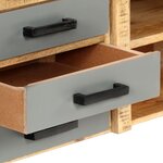 vidaXL Meuble TV 120 x 30 x 40 cm Bois massif de manguier