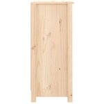 vidaXL Buffets 2 Pièces 40x35x80 cm bois massif de pin