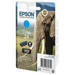 Epson cartouche t2422 - eléphant - cyan