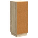 vidaXL Buffet Chêne Sonoma 33 x 34 5 x 87 cm Bois d'ingénierie