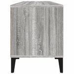 vidaXL Meuble TV sonoma gris 100x34 5x44 5 cm bois d'ingénierie